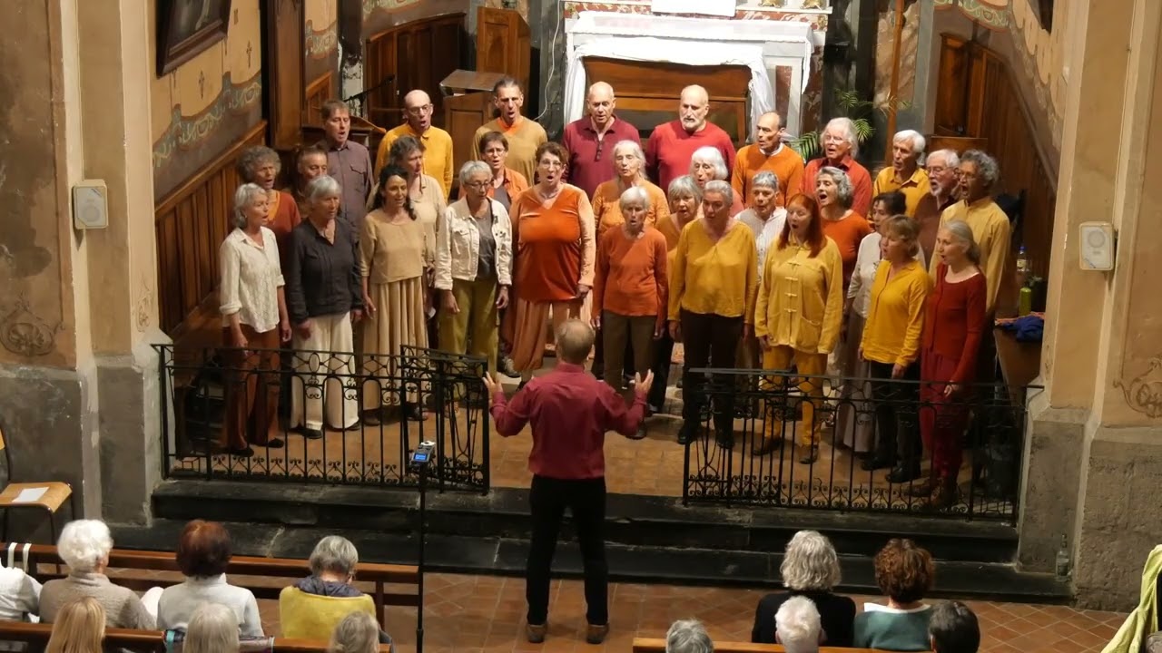 L’acqua zé morta, par la chorale Mikado sous la direction de Marc Koulischer le 7 juin 2025 à Serres