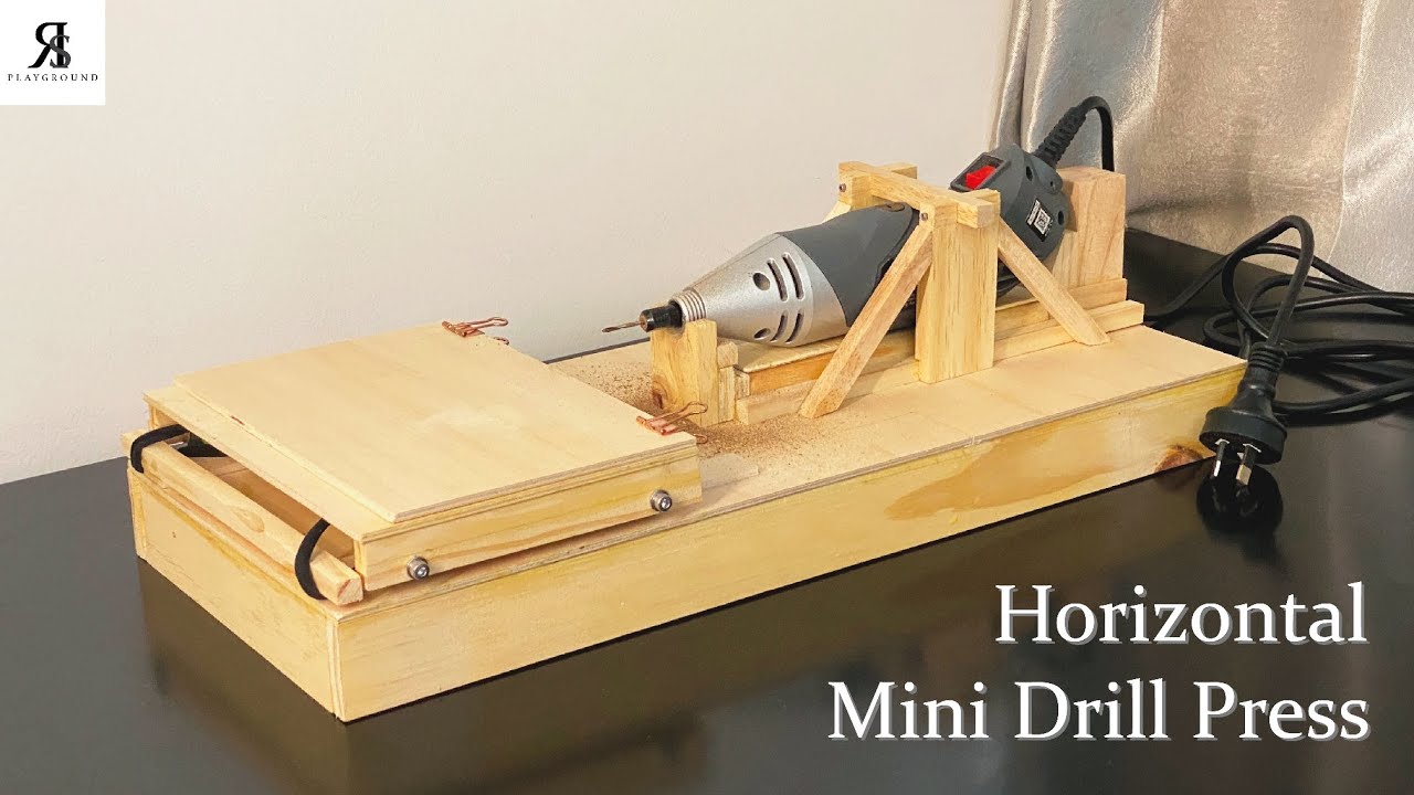 Mini Horizontal Drill Press - Rotary Tool