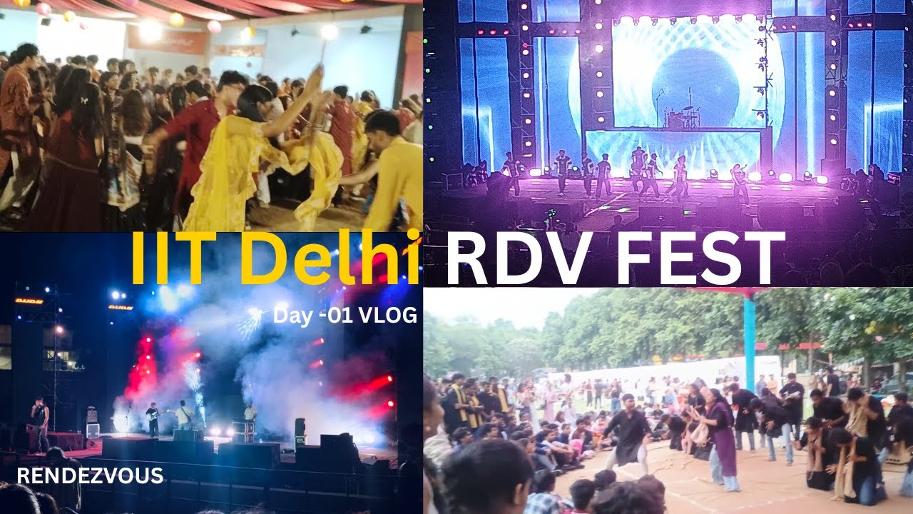 IIT Delhi Rendezvous  Part -1 l Cultural Festivall l #iitdelhi #Rendezvous  #IITDelhi #CollegeFest 