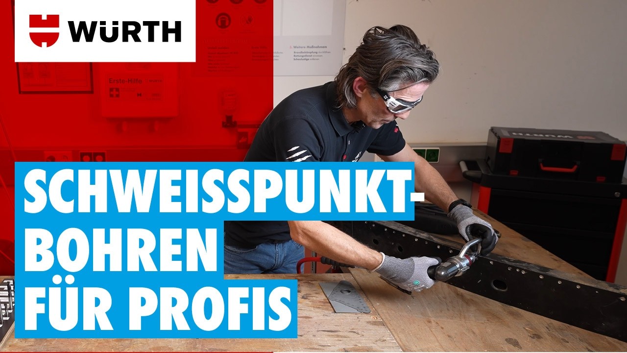 Schweißpunktbohren: Welcher Bohrer für welches Material? #howto