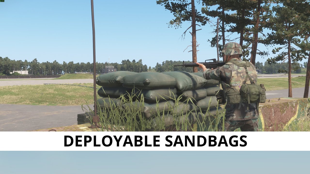 Deployable Sandbags |  Arma Reforger 1.5 Experimental
