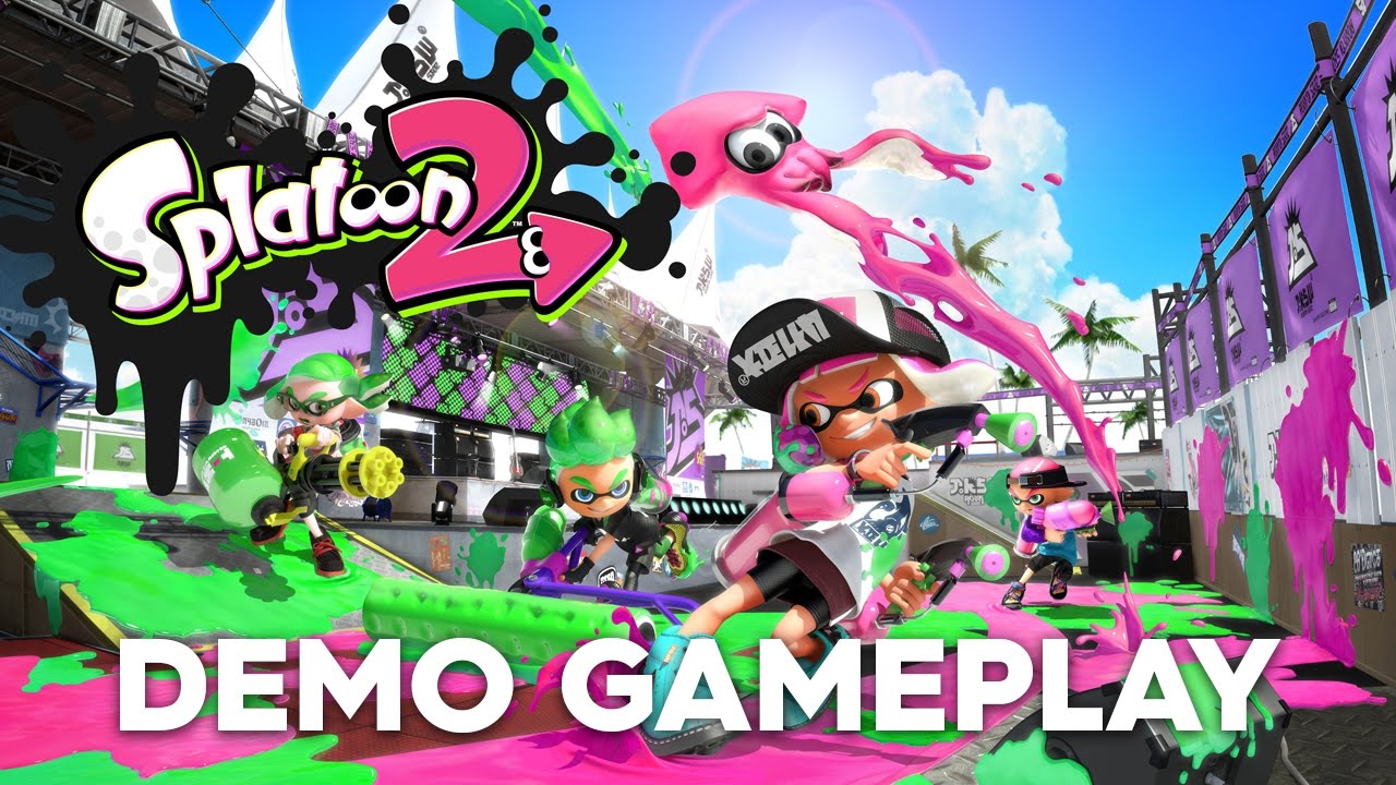 Splatoon 2 Demo for Nintendo Switch - No Commentary Gameplay