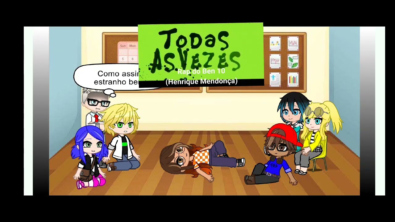 Miraculos Ladybug Gacha React Rap Protetor do Universo (Ben 10) Henrique Mendonça 