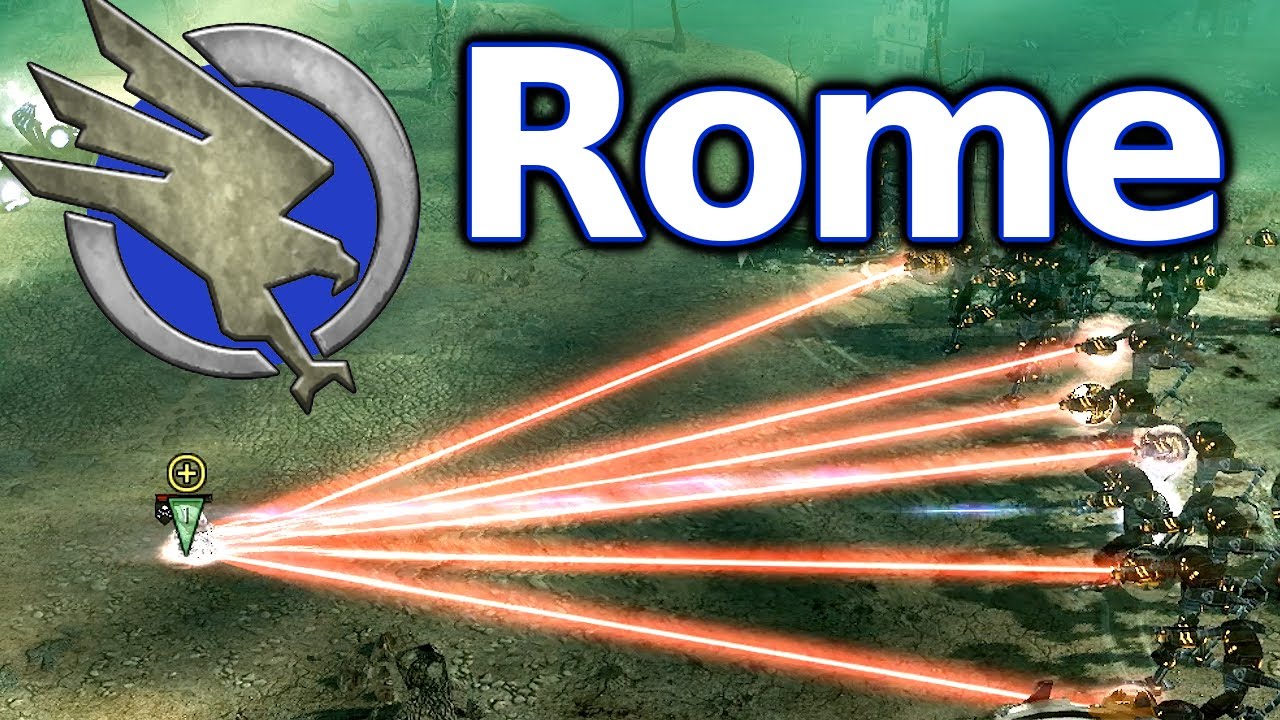 Command & Conquer 3 Tiberium Wars - Rome - Используем технологию Nod!