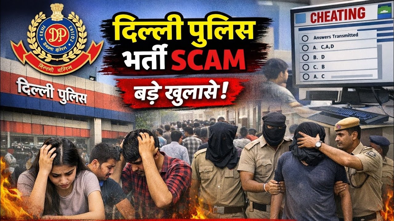 Delhi Police Bharti Scam | बड़ा खुलासा | कौन दोषी? क्या होगा आगे?
