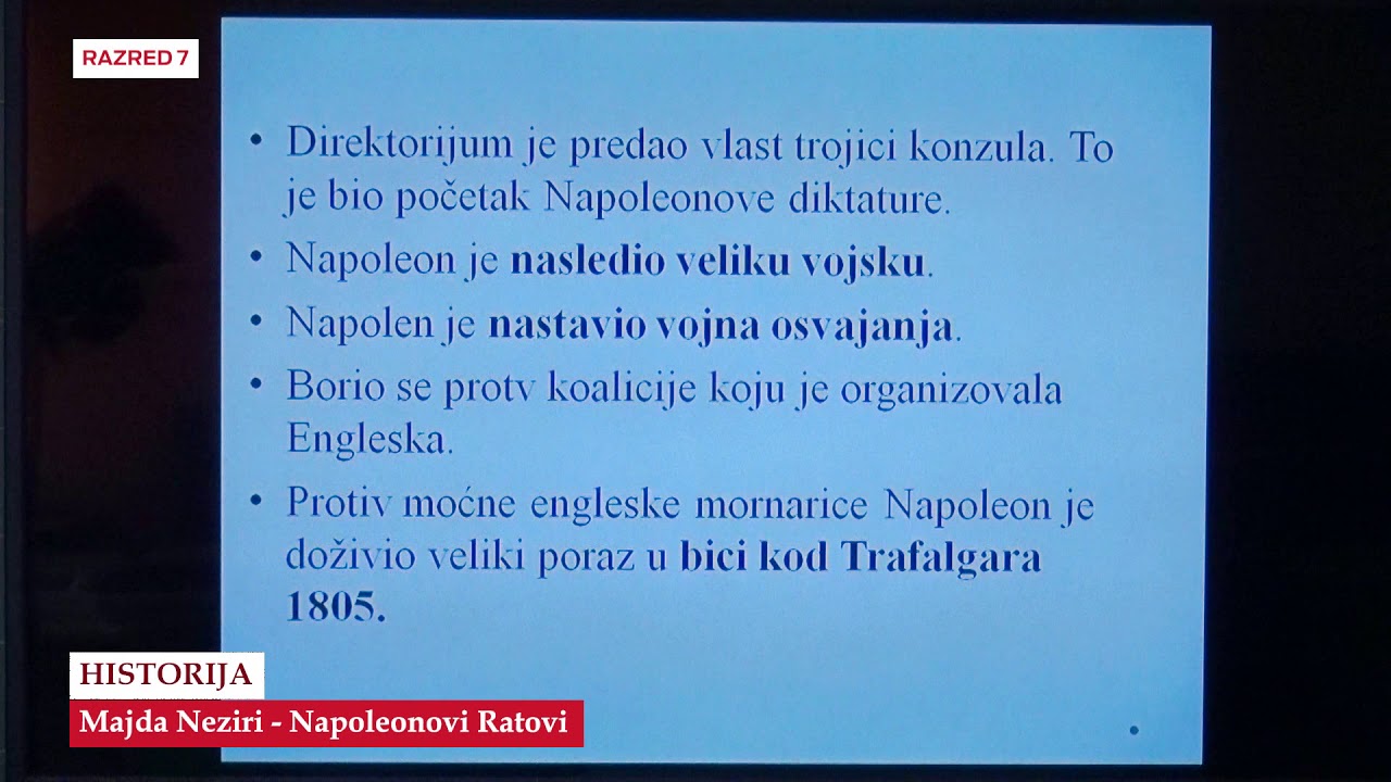 B7223   Historija   Napoleonovi Ratovi   Majda Neziri