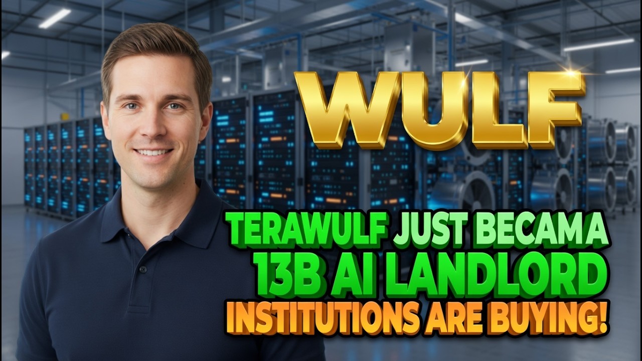 TeraWulf Just Became a 13B AI Landlord &ndash; Institutions Are Buying! WULF Stock Analysis