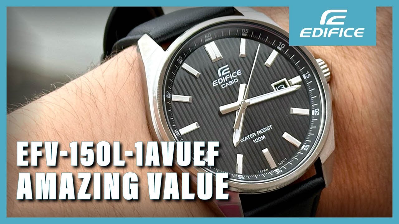 Unboxing The Casio Edifice EFV-150L-1AVUEF