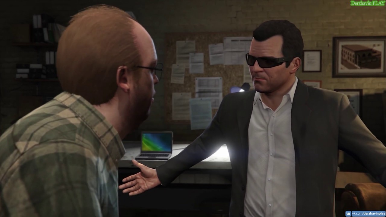 Прохождение GTA 5 на 100% - Миссия 11: Разведка ювелирного (План Б)