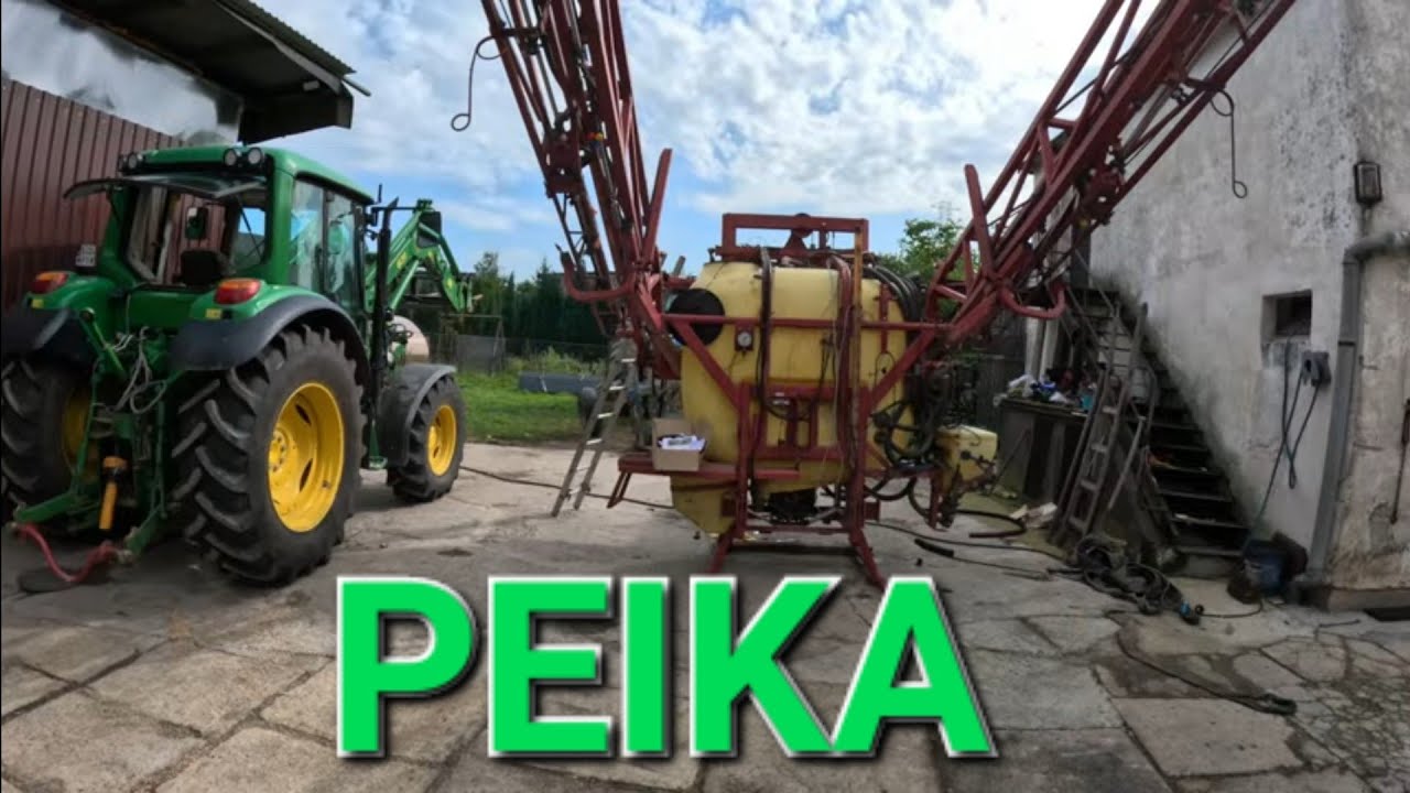Modernizacja opryskiwacza z komputerem PEIKA