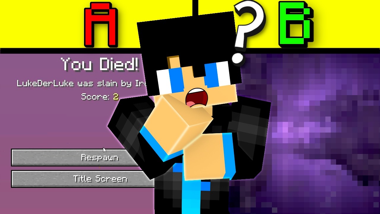 WAS WÜRDEST DU EHER?! | Minecraft