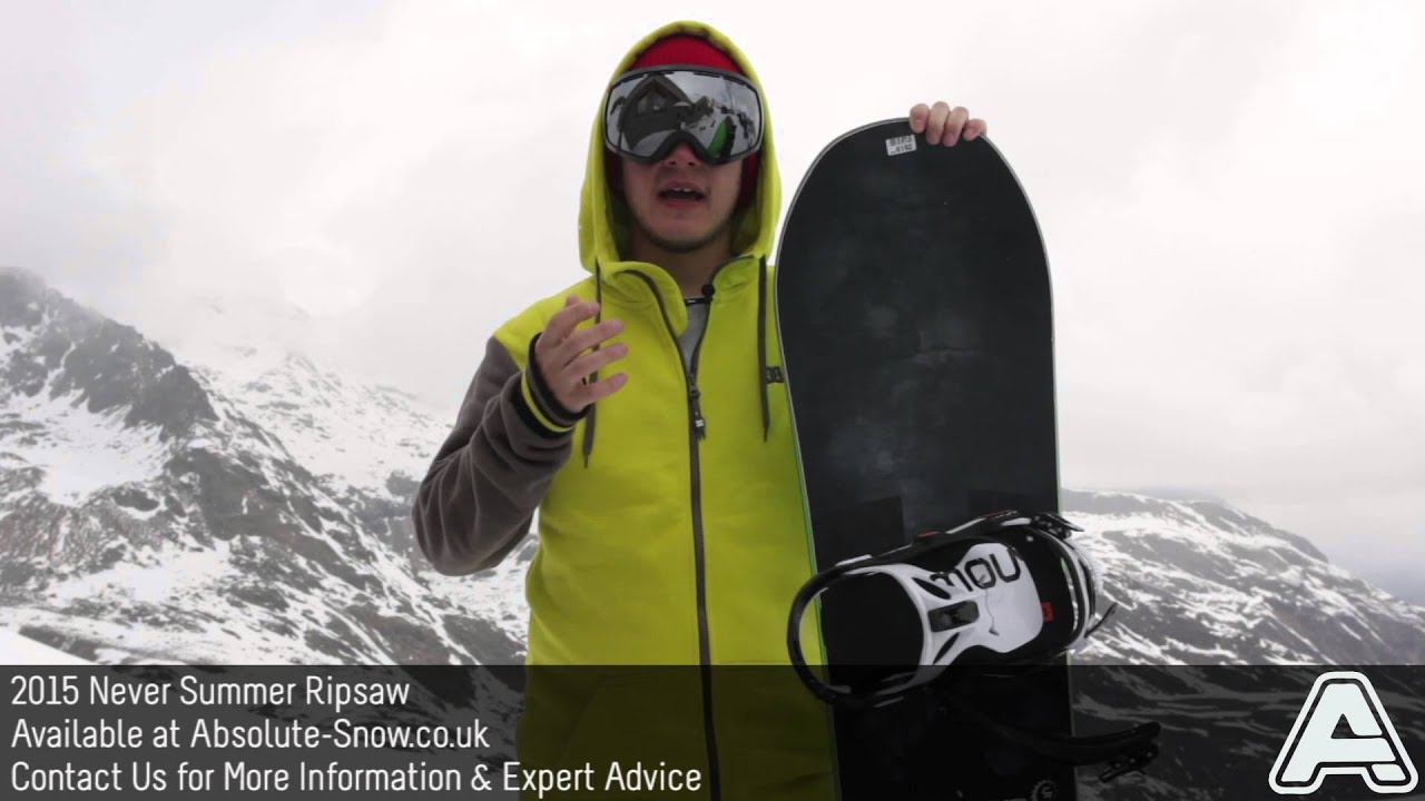 2014 / 2015 | Never Summer Ripsaw Snowboard | Video Review