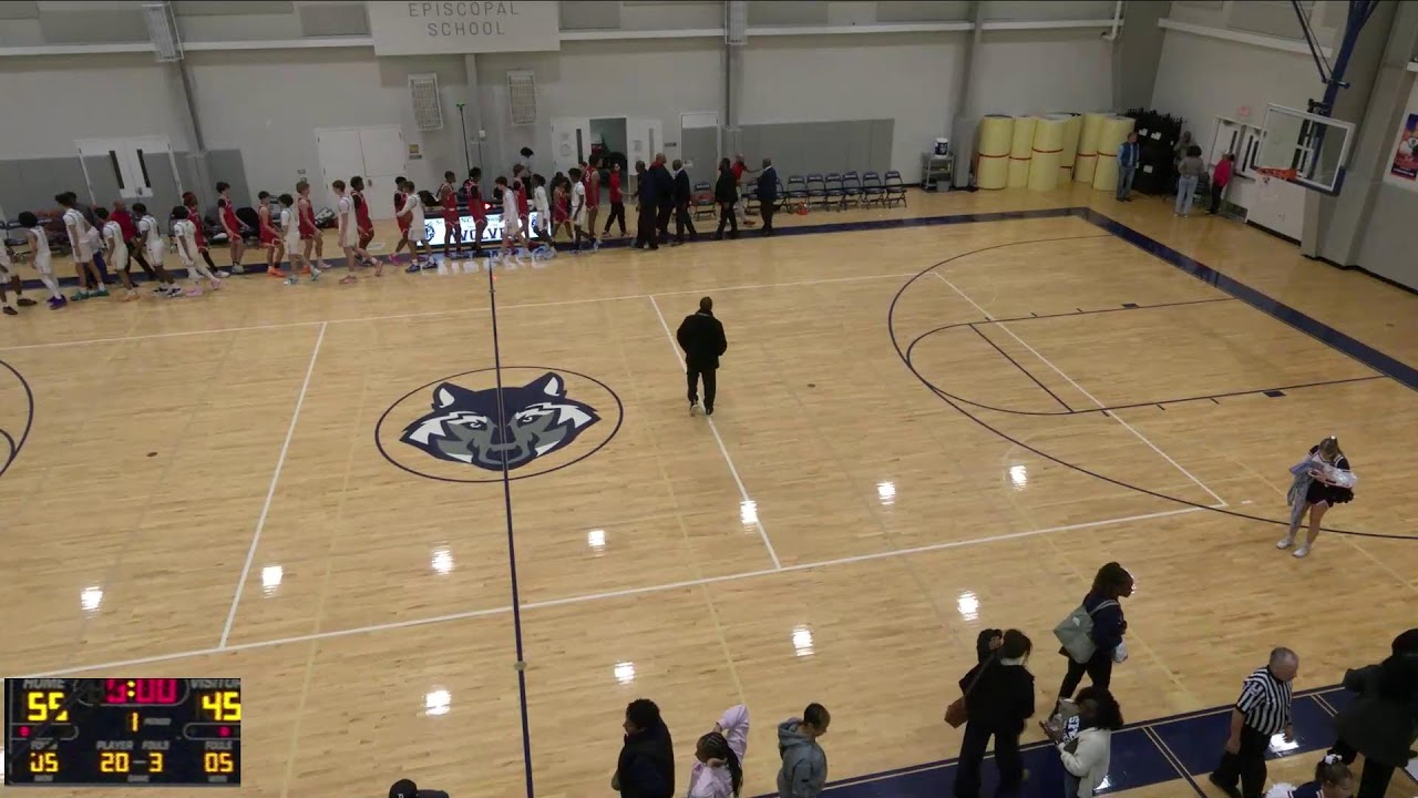 St. Francis Episcopal vs Bellaire High School Mens Varsity Basketball