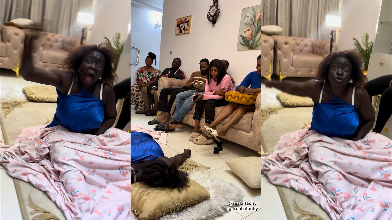 Everyone gather here!! The long awaited moment is here, My blind uncle’s wife is finally awake 