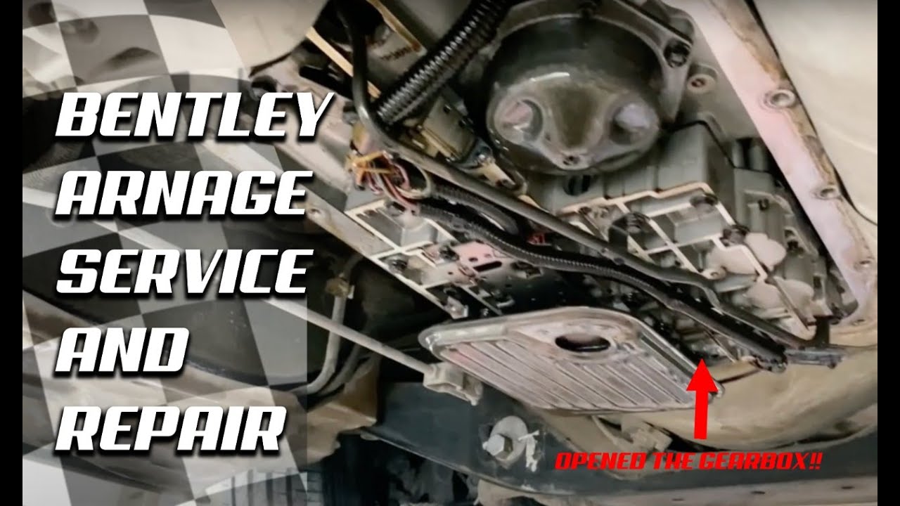 Bentley Arnage MAJOR Service and Alternator Repairs - Service Part 2