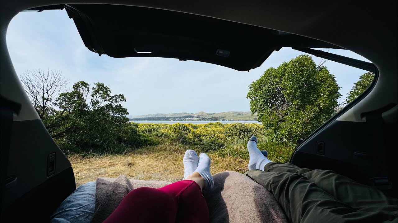 Car Camping at Doran Beach Campground, Bodega Bay, CA