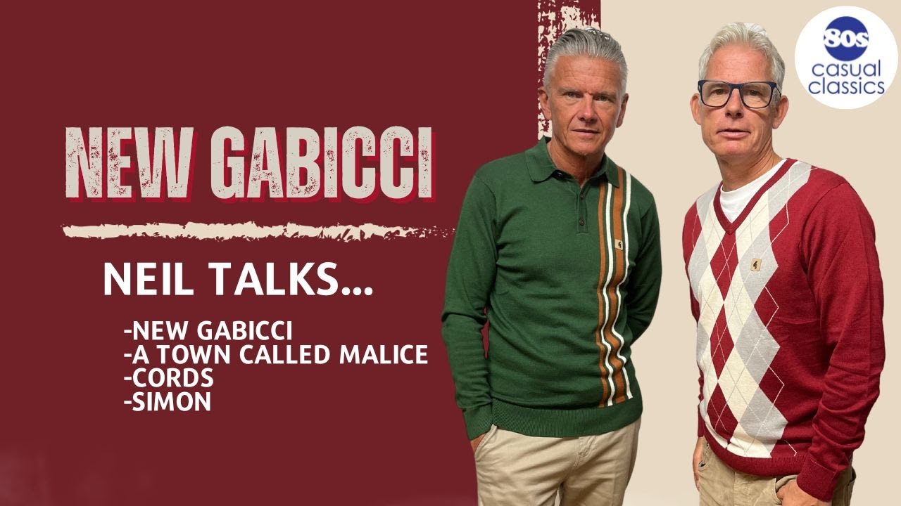Neil and Simon Gabicci discuss the new range with many 80s exclusives.