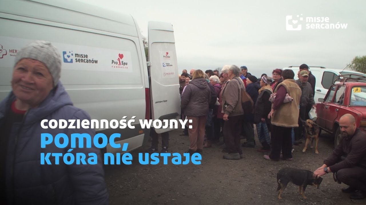 Codzienność wojny: pomoc, która nie ustaje