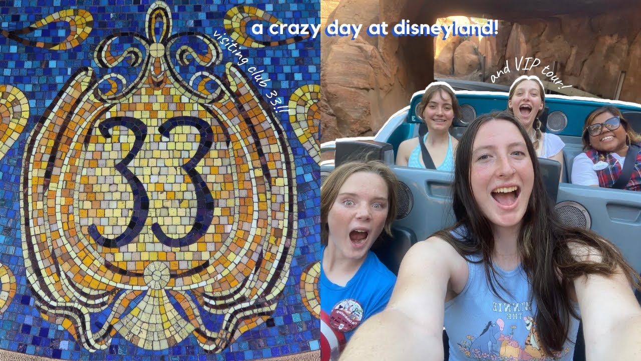 VISITING CLUB 33 AND TAKING A VIP TOUR AROUND DISNEYLAND!