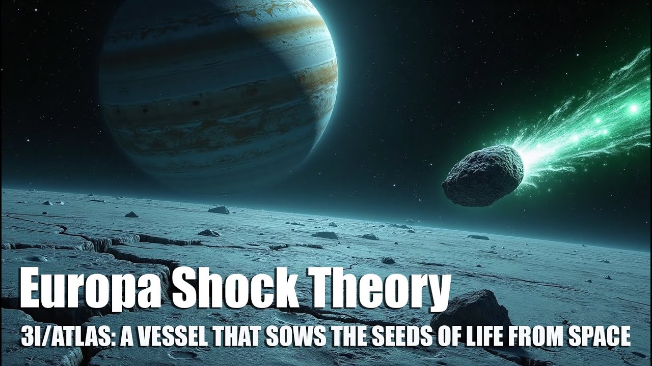 Europa Shock Theory: 3I/ATLAS - The Seed Ship Of Life From Space