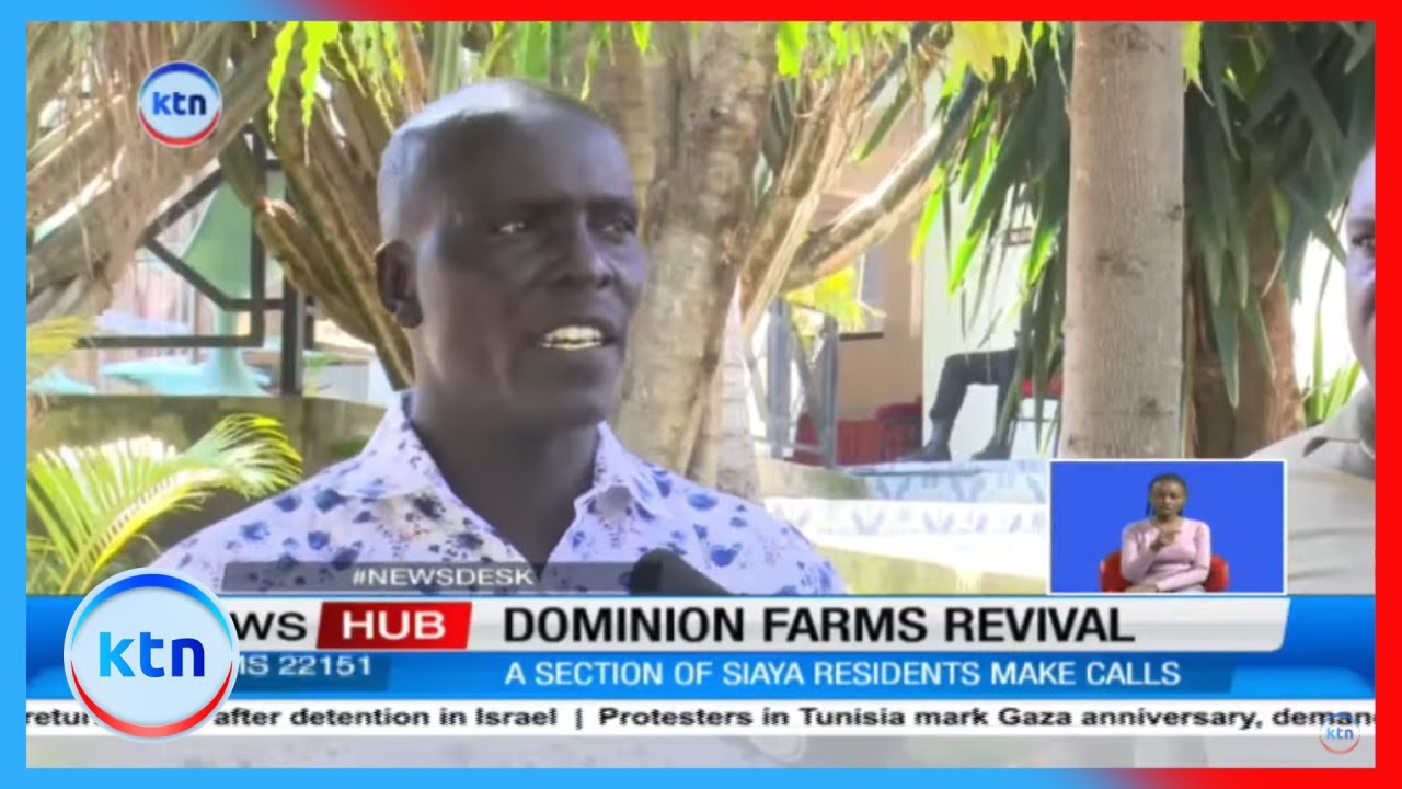 Siaya residents call for return of dominion farms six years after its exit