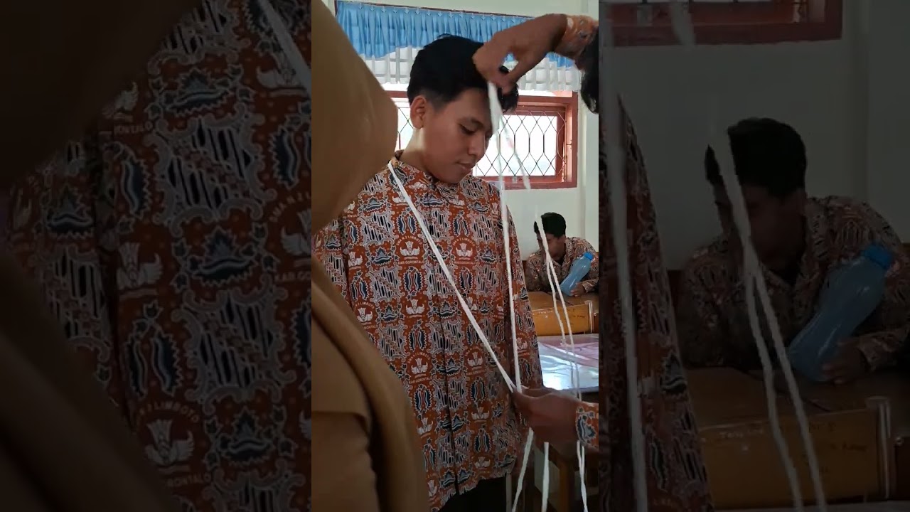 Persiapan Cosplay Pahlawan. Selasa 12 Agustus tahun 2025 pkl 15.46