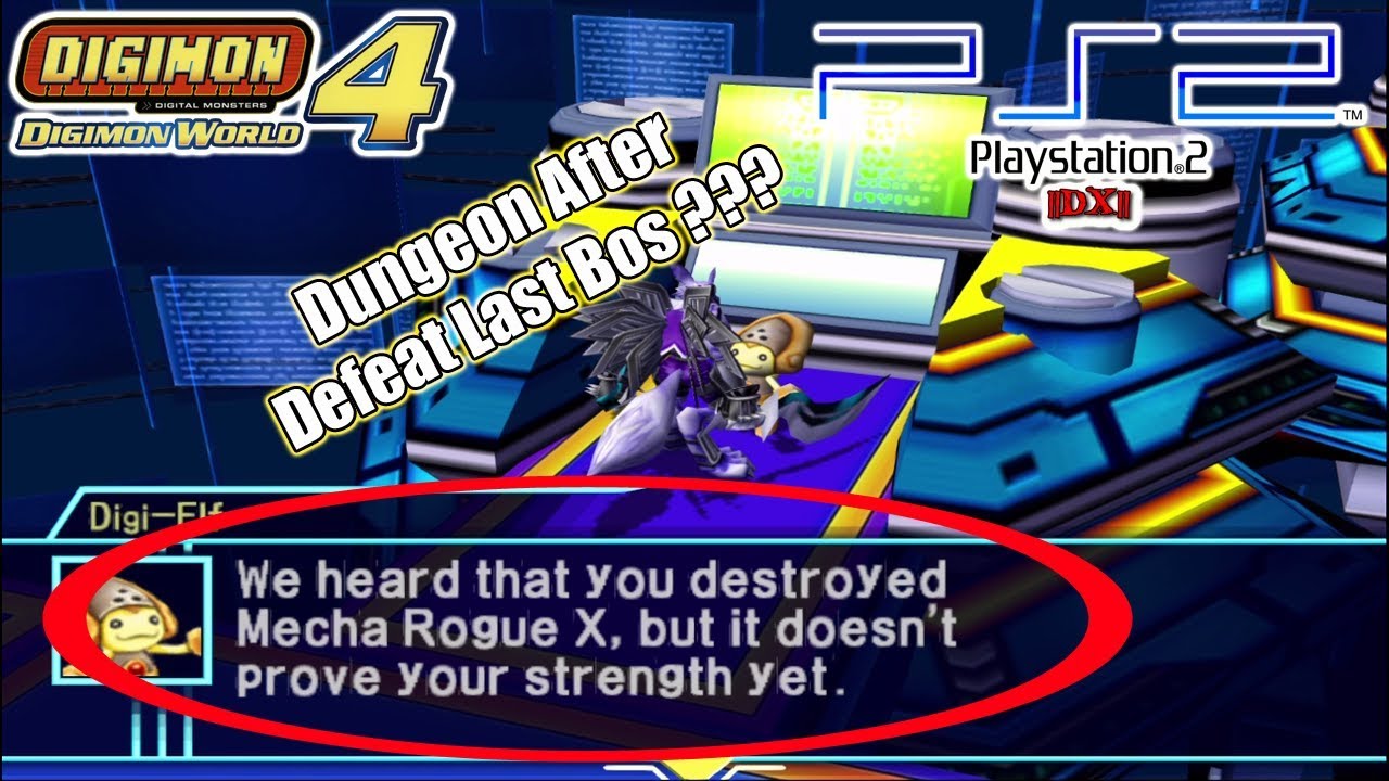 Digimon World 4 - Side Quest (Item Road Dungeon Normal Mode)