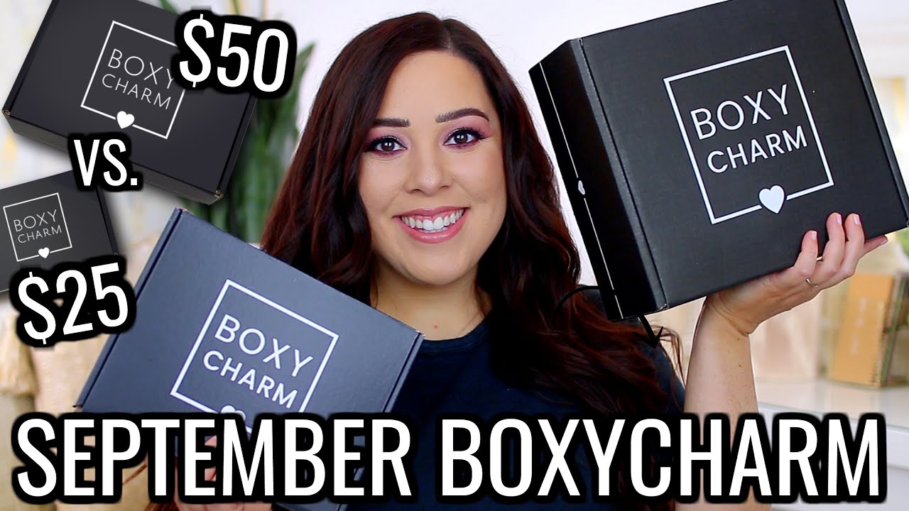 BOXYCHARM VS. BOXYLUXE SEPTEMBER 2020! WORTH UPGRADING OR SAVE YOUR MONEY?