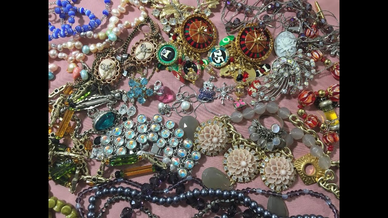 TREASURES IN A JEWELRY BAG, Swarovski, Pandora, Diamonds