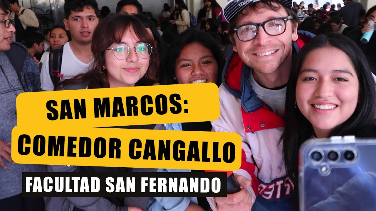 SAN MARCOS: COMEDOR CANGALLO, MÁS ALLÁ DE LA COMIDA | FACULTAD SAN FERNANDO