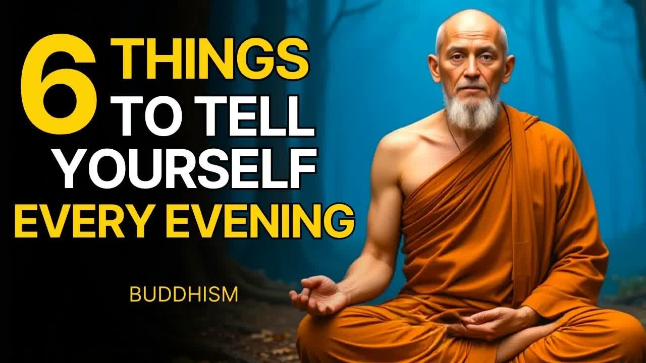 6 Powerful Things You Should Tell Yourself Every Evening ｜ Buddhist Wisdom In Your Life