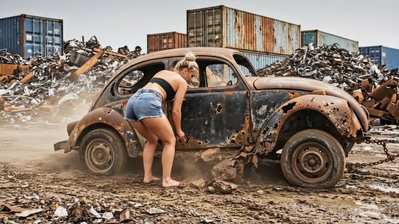 ASMR Car Restoration &ndash;1938 VW Beetle: $200 Junkyard Find to Showroom
