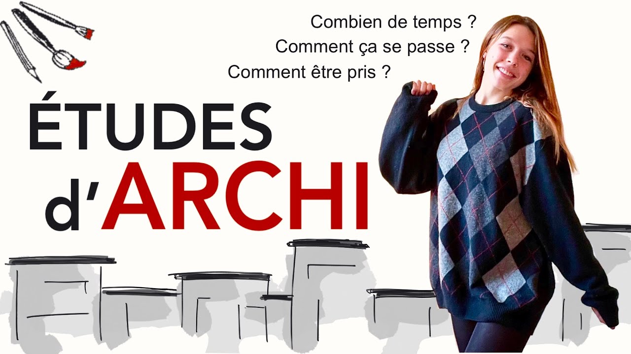 ETUDES d'ARCHITECTURE : JE T'EXPLIQUE TOUT fonctionnement, sélection, organisation // Louise Blanche