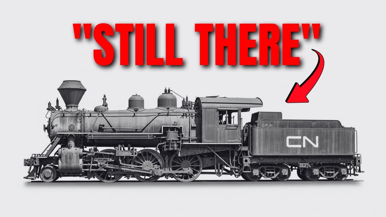 The Ghost Locomotive CN 3254 Abandoned on Dead Tracks Still There Today
