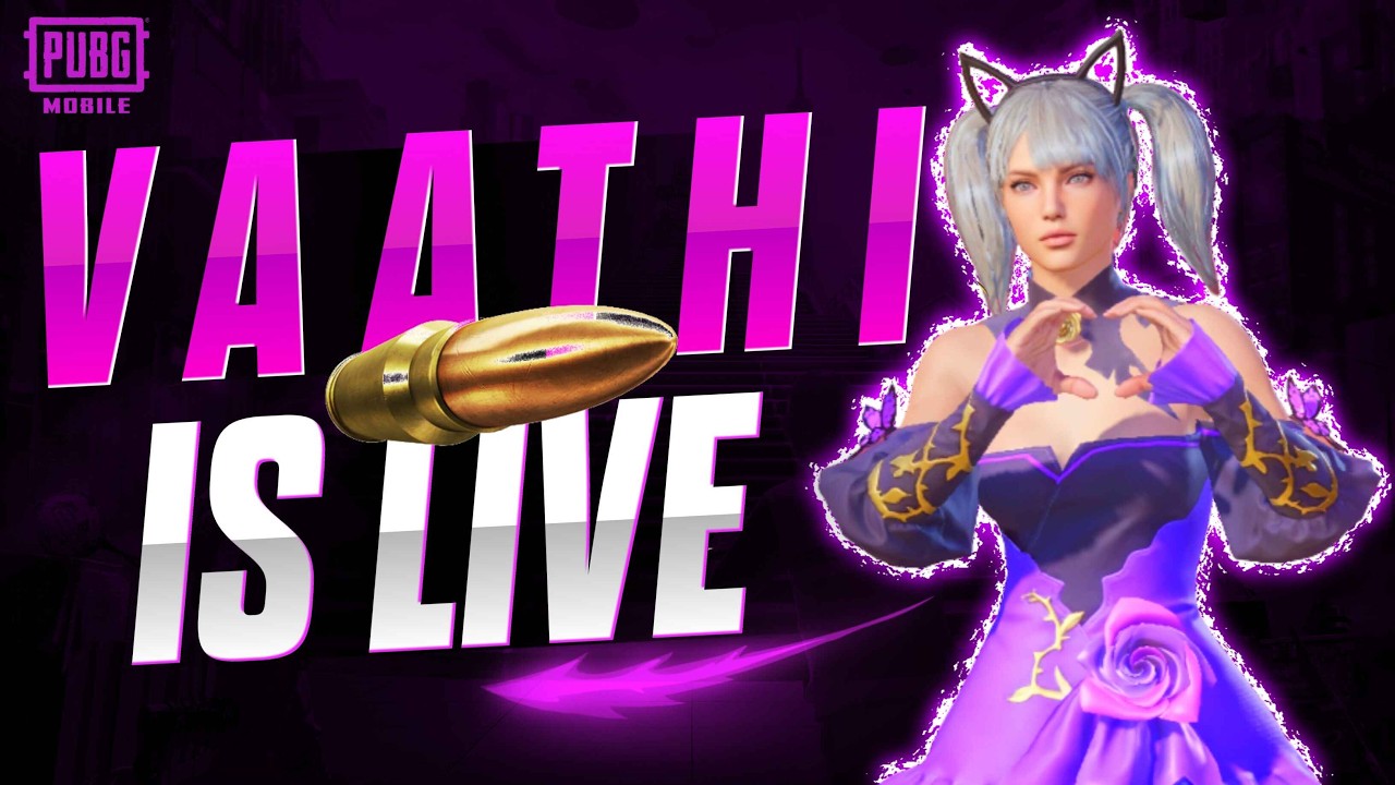 VAATHI IS LIVE  #Vaathiislive #vaathibgmi #Vaathi #bgmi #battleroyalegame
