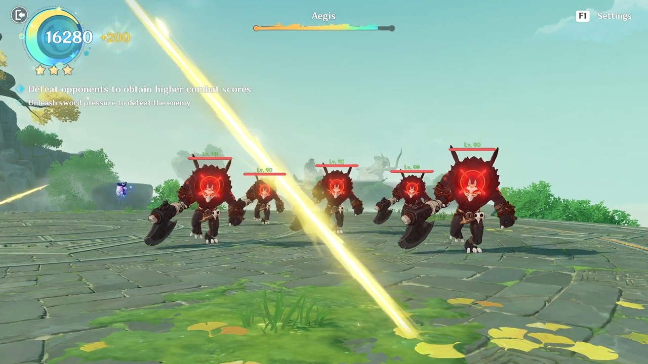 Homeward, He Who Caught the Wind - Lionfang's Radiant Onslaught - Genshin Impact Luna V