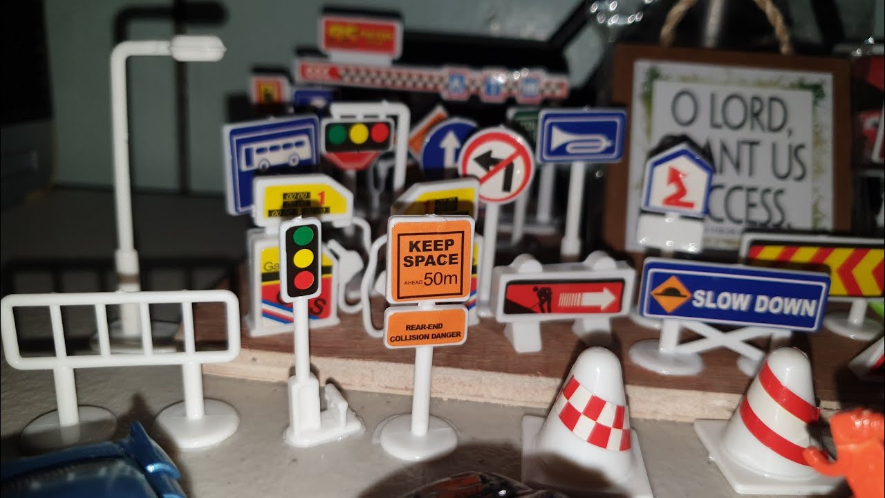 Traffic Signs Explained Using Toys