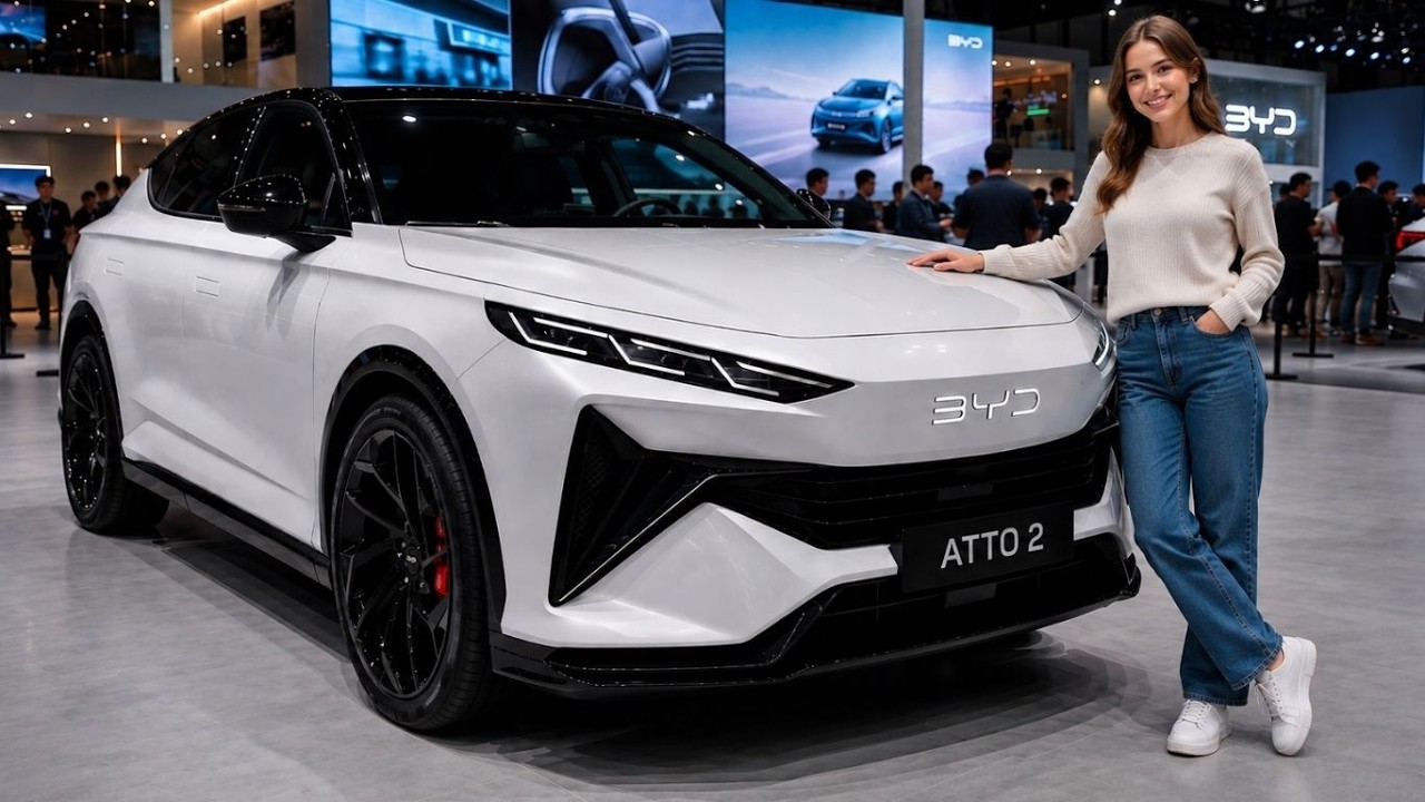 🚨 ПЕРВЫЙ ВЗГЛЯД на BYD Atto 2 2027 года &mdash; этот компактный электромобиль создаст БОЛЬШИЕ проблемы!