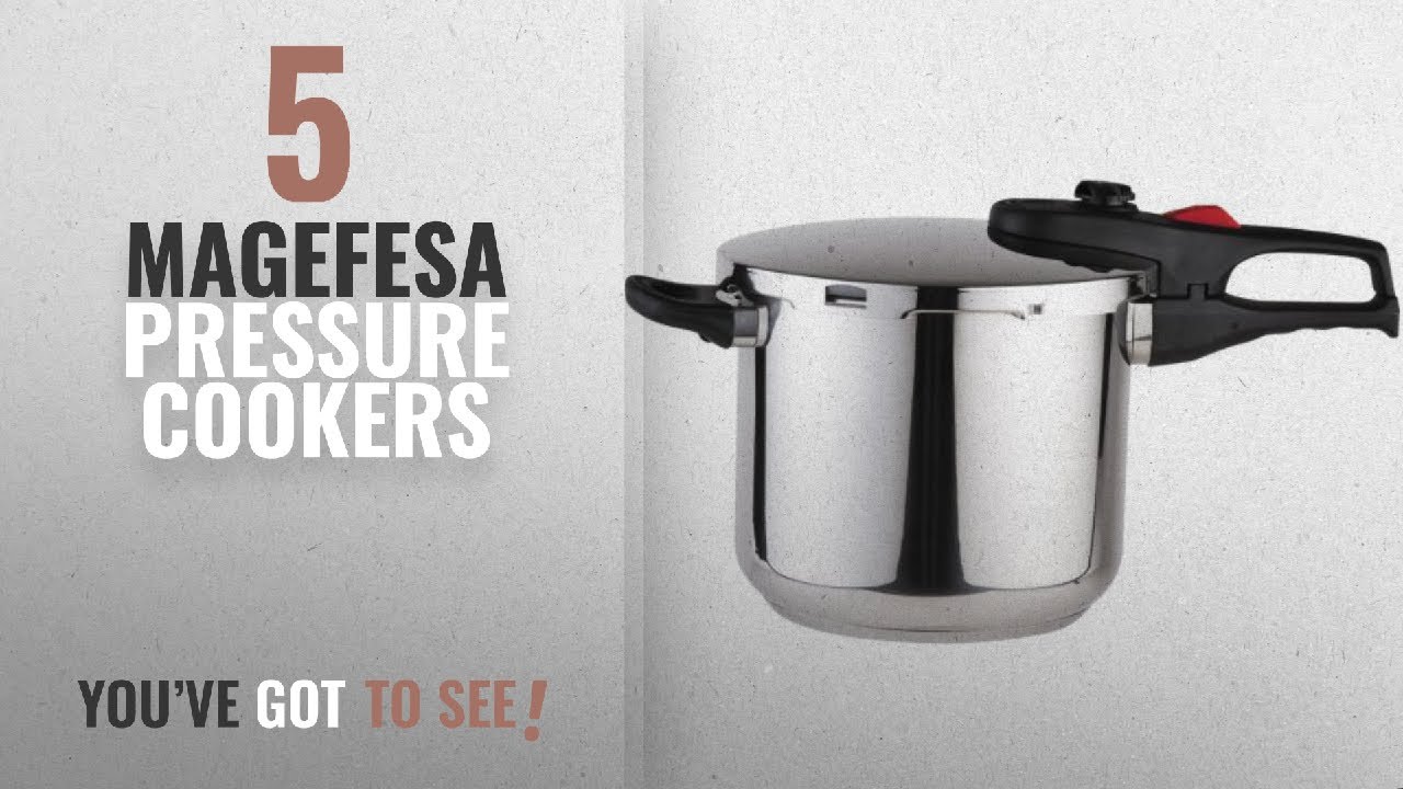 Best Magefesa Pressure Cookers [2018]: Magefesa Practika Plus Stainless Steel 6.3-Quart Super Fast