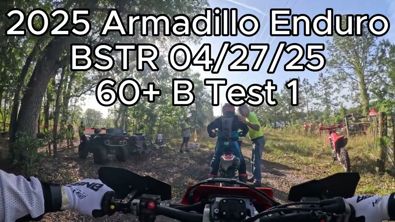 2025 Armadillo Enduro Tests 1-5 60+ B