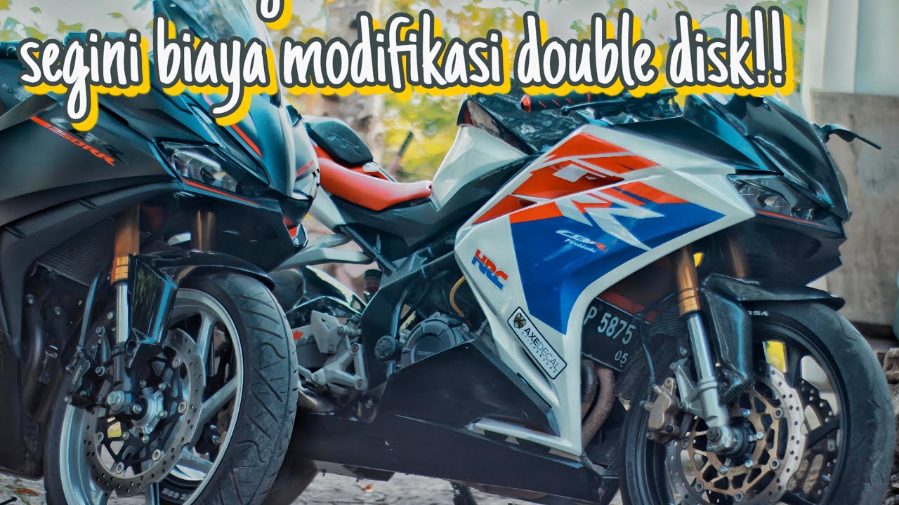 Tips instal double disk di honda cbr250rr - Honda CBR250RR INDONESIA