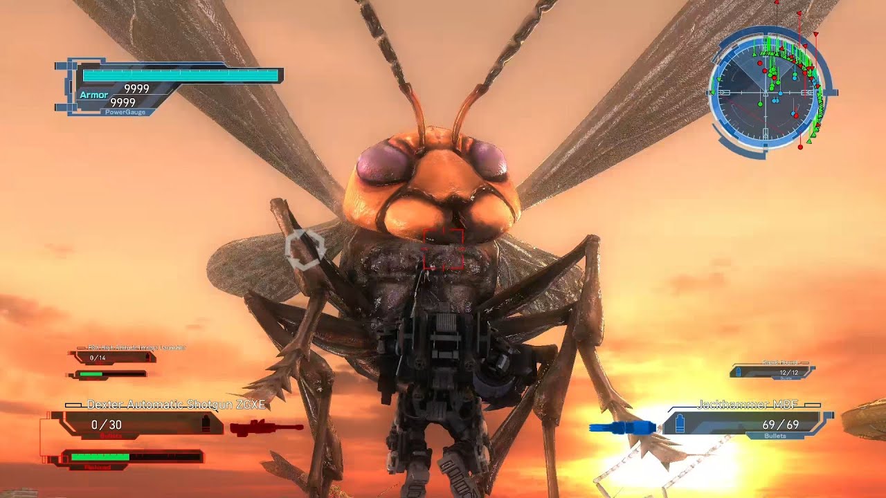 EDF Earth Defense Force 5 DLC 2 M 13 The Last Stand 2 - Fencer Inferno
