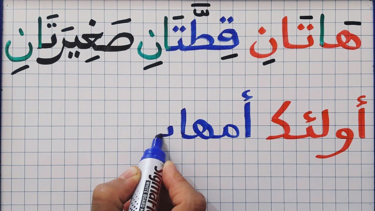 الدرس97:أسماء الإشارة في جمل مفيدة ومهمة/تعلم القراءة والكتابة👍👍👍