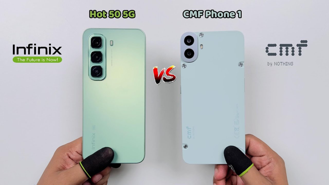 Infinix Hot 50 5G vs CMF Phone 1 | Speed Test