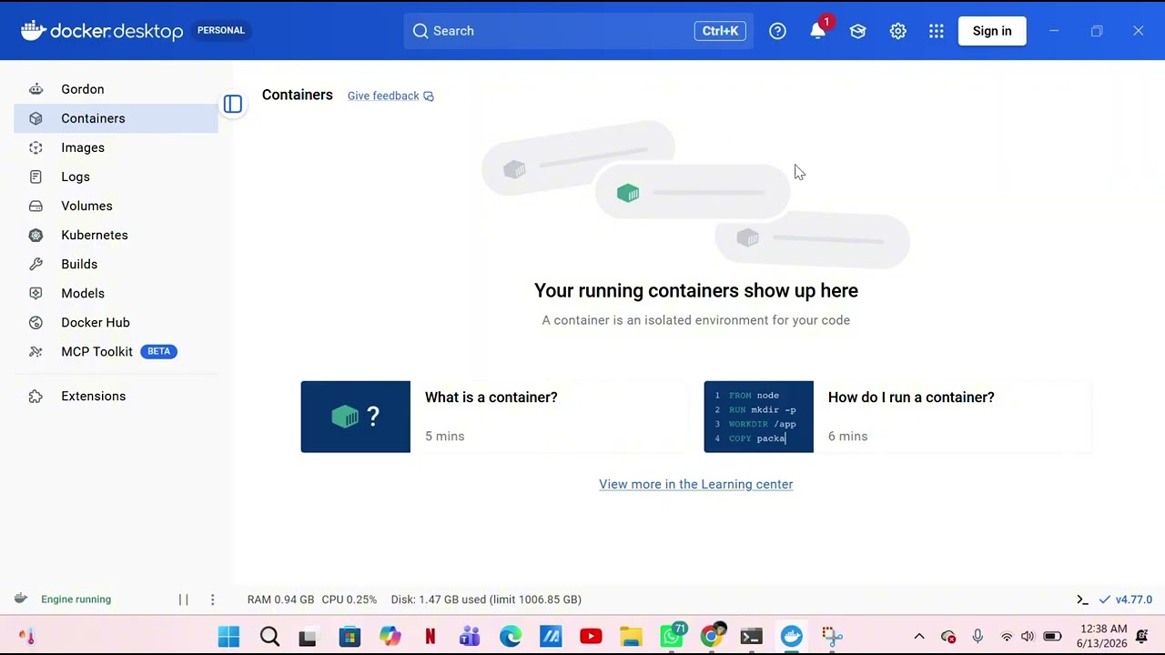 TUTORIAL INSTALL DOCKER DASKTOP DAN INSTALL ODOO MENGGUNAKAN DOCKER