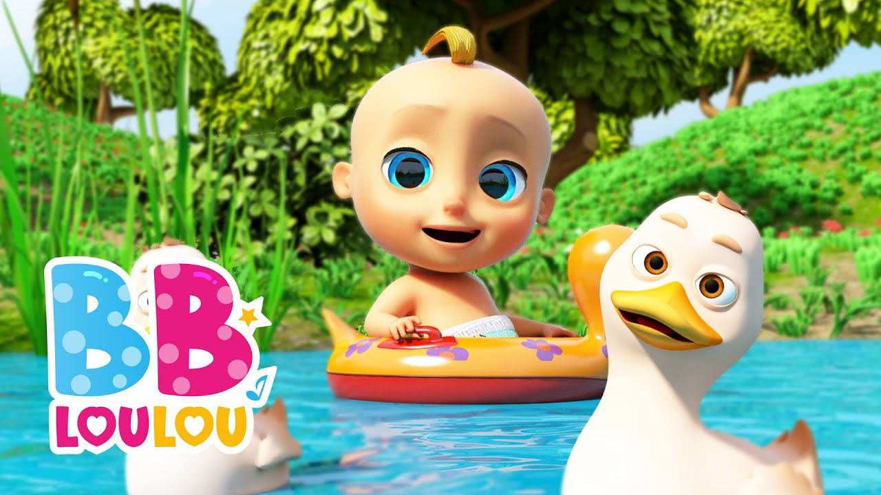 🦆Cinq canetons - Comptines et chansons pour enfants | BB LouLou