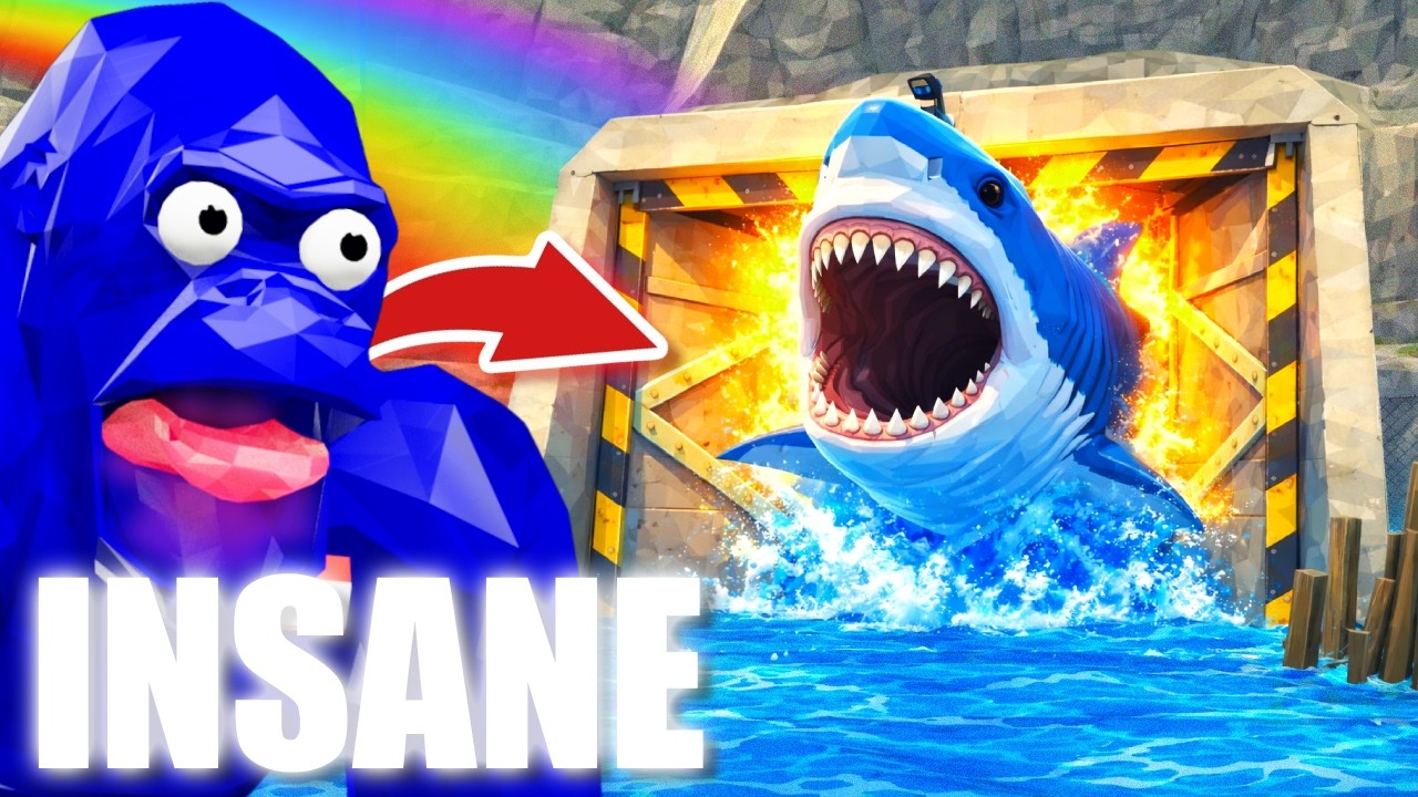 I Got EARLY ACCESS to the NEW MEGALODON BUNKER MAP UPDATE in Animal Company VR!