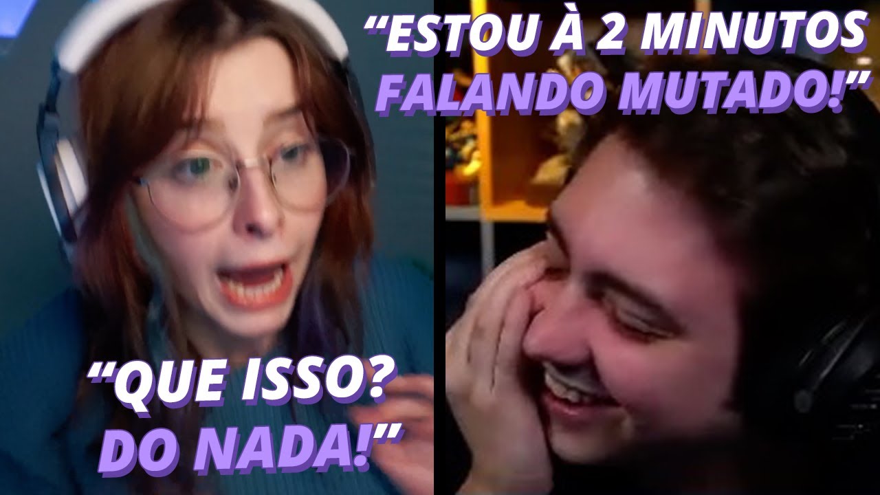 ALAN FALANDO MUTADO (DE NOVO) E GABI SE ASSUSTANDO DO NADA 😂 | Streamcuts