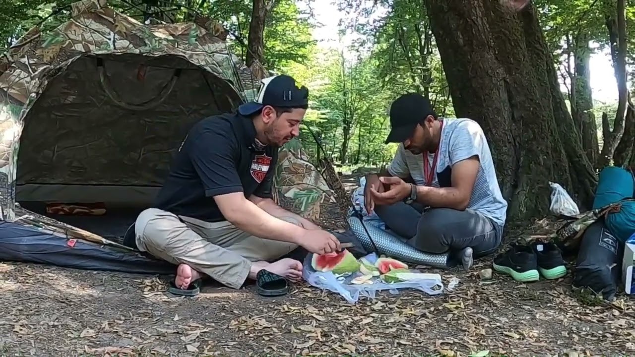 التخيم في شمال ايران