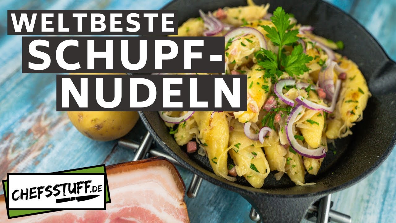 Pfälzer Schupfnudeln mit Sauerkraut | Bubespitzle wie bei Oma | Das ALLER BESTE Schupfnudel Rezept